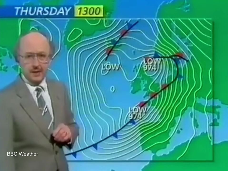 Michael Fish BBC Weather Presenter 