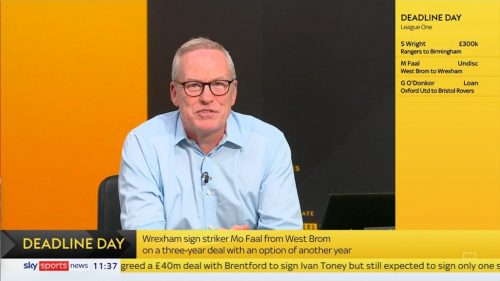 Rob Wotton on Sky Sports News