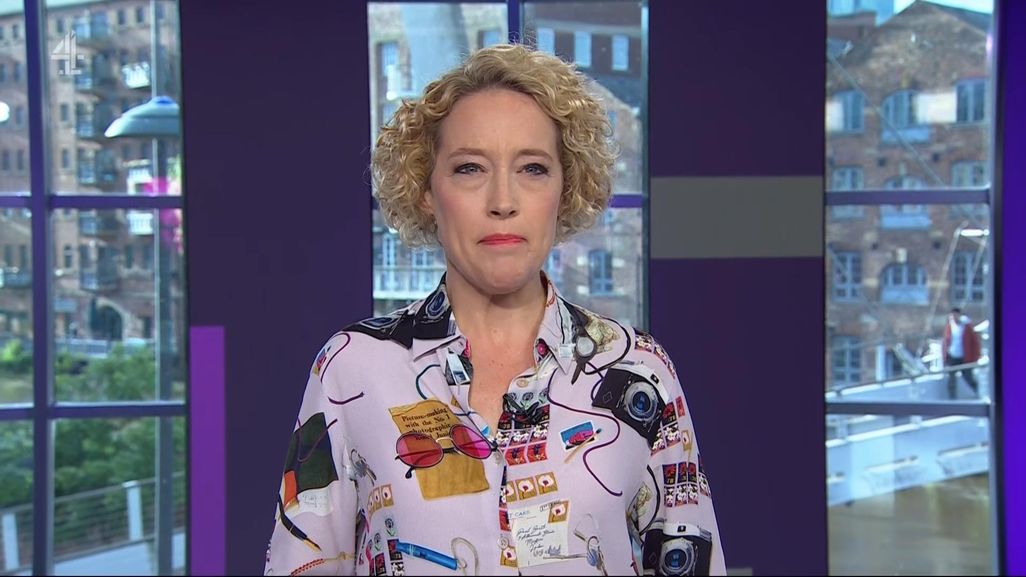 Cathy Newman on Channel 4 News