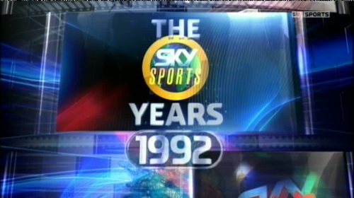 Sky Sports Years: 1992