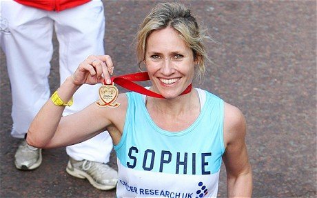 Sophie Raworth Completes Marathon