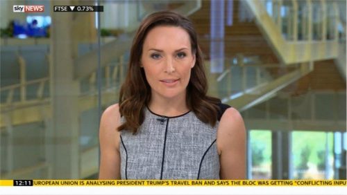 Sky News Presenter Isabel Webster gives birth to a girl