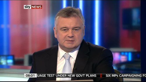 Eamonn Holmes signs three-year deal with Sky News
