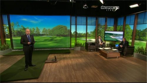 Images of the Sky Sports Golf Studio