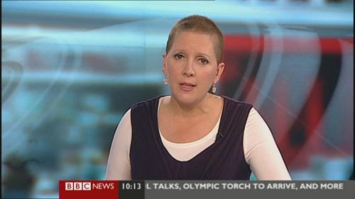 Images: Carrie Gracie returns to the BBC News Channel