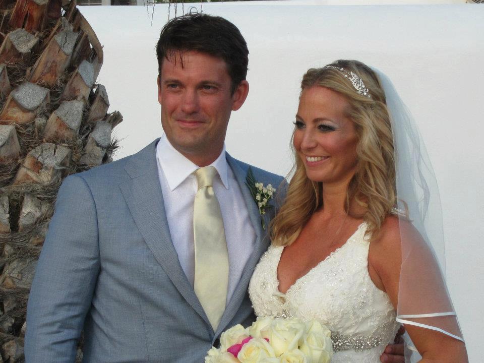 Keir Simmons and his wife Jessica