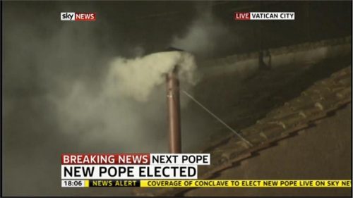 Pope Francis: How the news channels broke the news