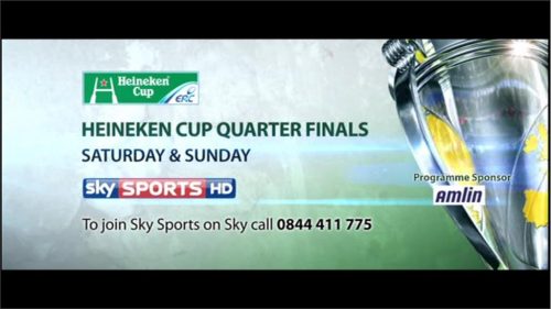 Sky Sports Promo: Heineken Cup Quarter Finals