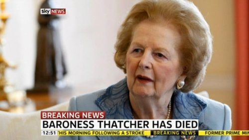 Margaret Thatcher Dies: BBC, ITV, C4 & Sky Atlantic to air documentaries