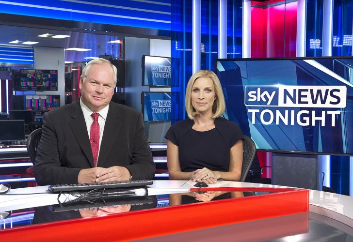 Sky News Tonight with Adam Boulton and Sarah Hewson