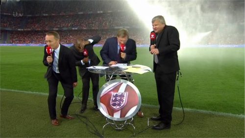 ITV Football Pundits SOAK up the atmosphere in Switzerland