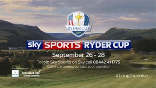 Ryder Cup 2014 – Sky Sports Promo #BringTheNoise