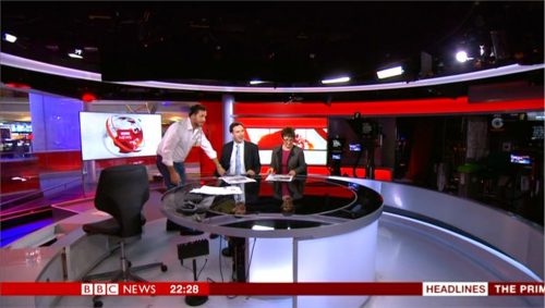 Another BBC News Camera fail featuring Martine Croxall