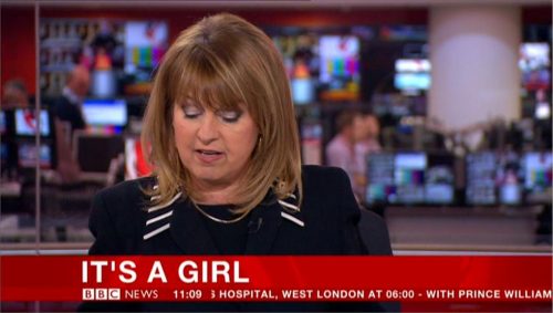 BBC News breaks the birth of Royal Baby II (feat. Maxine Mawhinney)