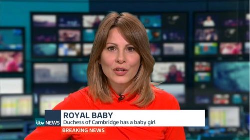The Birth of Royal Baby II: ITV Newsflash