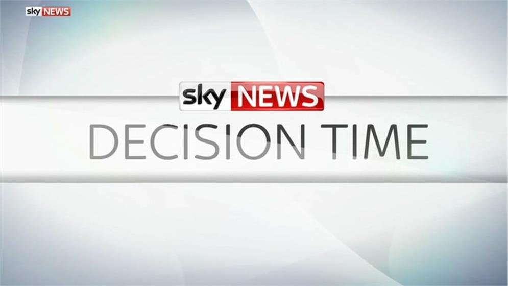 Sky News Decision Time     