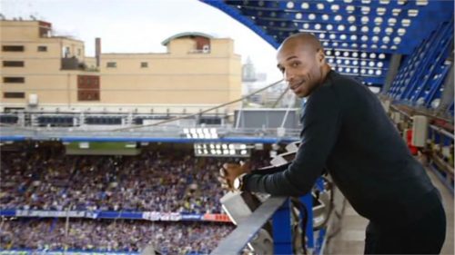 Video: Thierry Henry stars in new Sky Sports advert