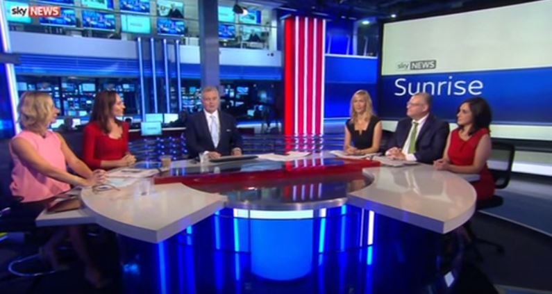 Eamonn Leaves Sky News Sunrise