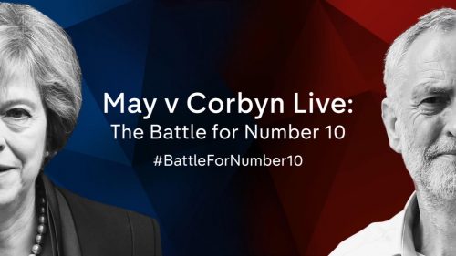 Battle for Number 10 – May v Corbyn 2017