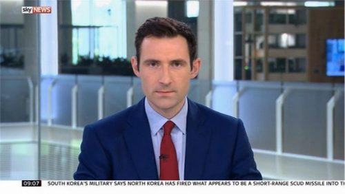Sky News presenter Tom Macleod is leaving the world of broadcasting