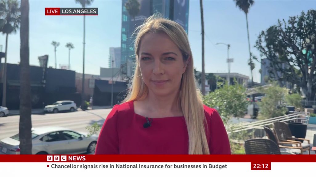 Emma Vardy on BBC News