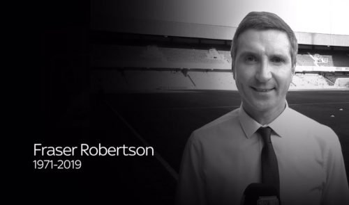 Sky Sports reporter Fraser Robertson dies at the age of 47