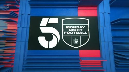 Channel 5 NFL Studio and Graphics 2020