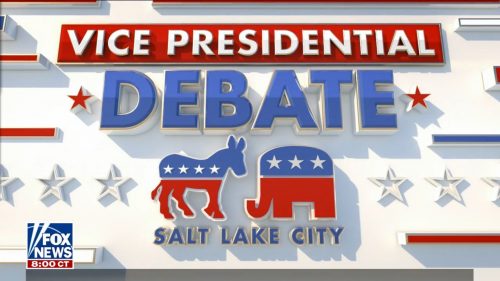 US 2020 – Fox News Vice Presidential Debate