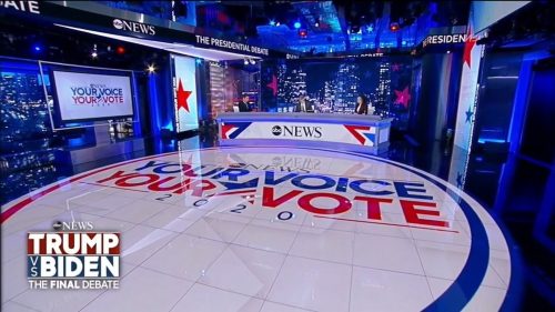 US 2020 – Last Presidential Debate on ABC News