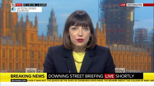 Beth Rigby returns to Sky News following suspension