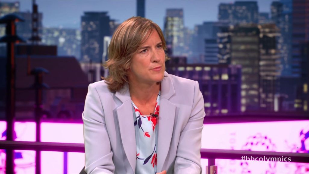 Katherine Grainger BBC Tokyo  