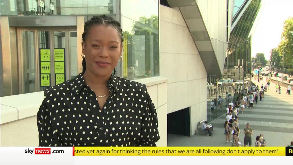 Shamaan Freeman Powell Sky News Reporter 