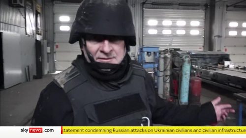 Sky News’ Stuart Ramsay shot by Russians in Ukraine