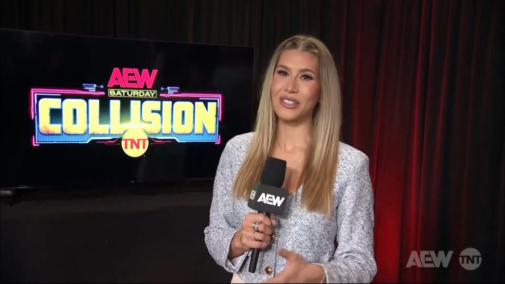 Lexy Nair on AEW Collision