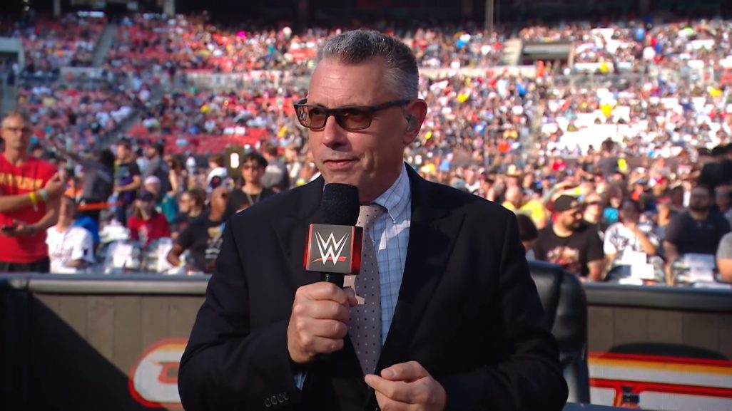 Michael Cole at SummerSlam 2024