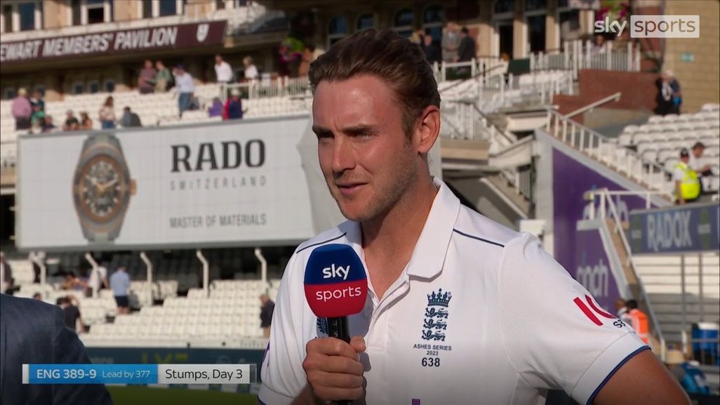 Stuart Broad Sky Sports