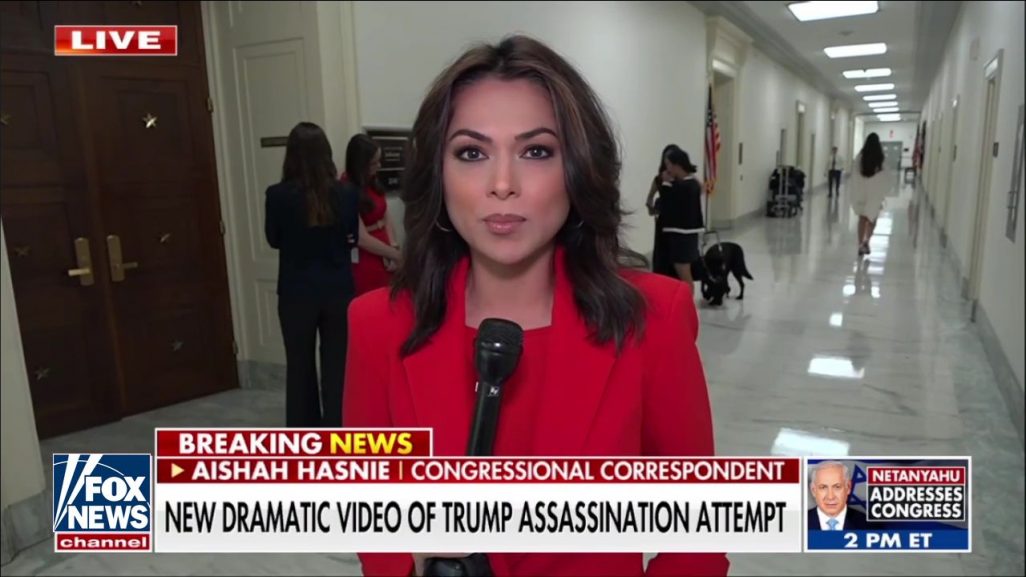 Aishah Hasnie on the Hill for Fox News