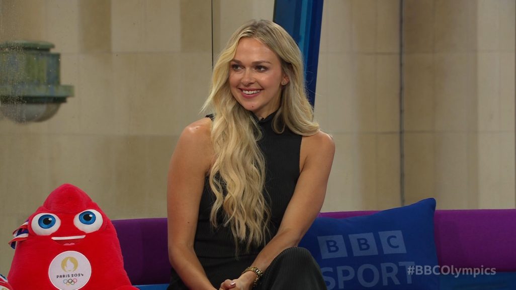 Tonia Couch on BBC Paris 2024