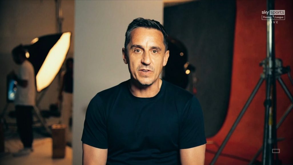Gary Neville on Sky